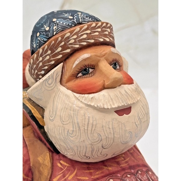 DeBrekht Special Edition 2002 Bearing‎ Bear Santa Russian Sleigh Ride #51676-2 - Picture 8 of 16